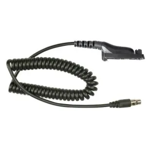Replacement Cable for BTH Dual Muff Headsets for Motorola APX, XPR Portables